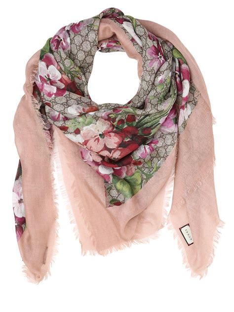 gucci bloom headscarf|Gucci scarf on sale.